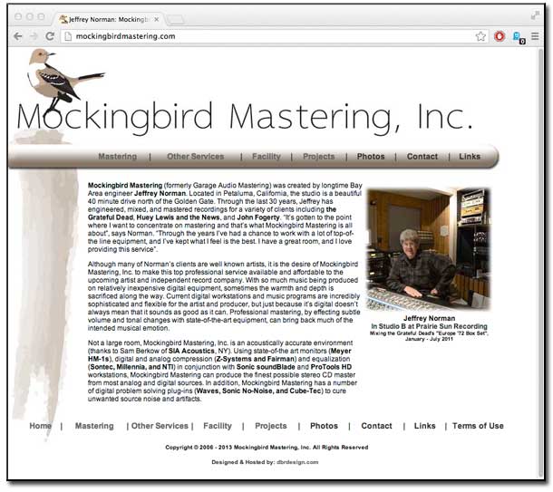 Mockingbird Mastering