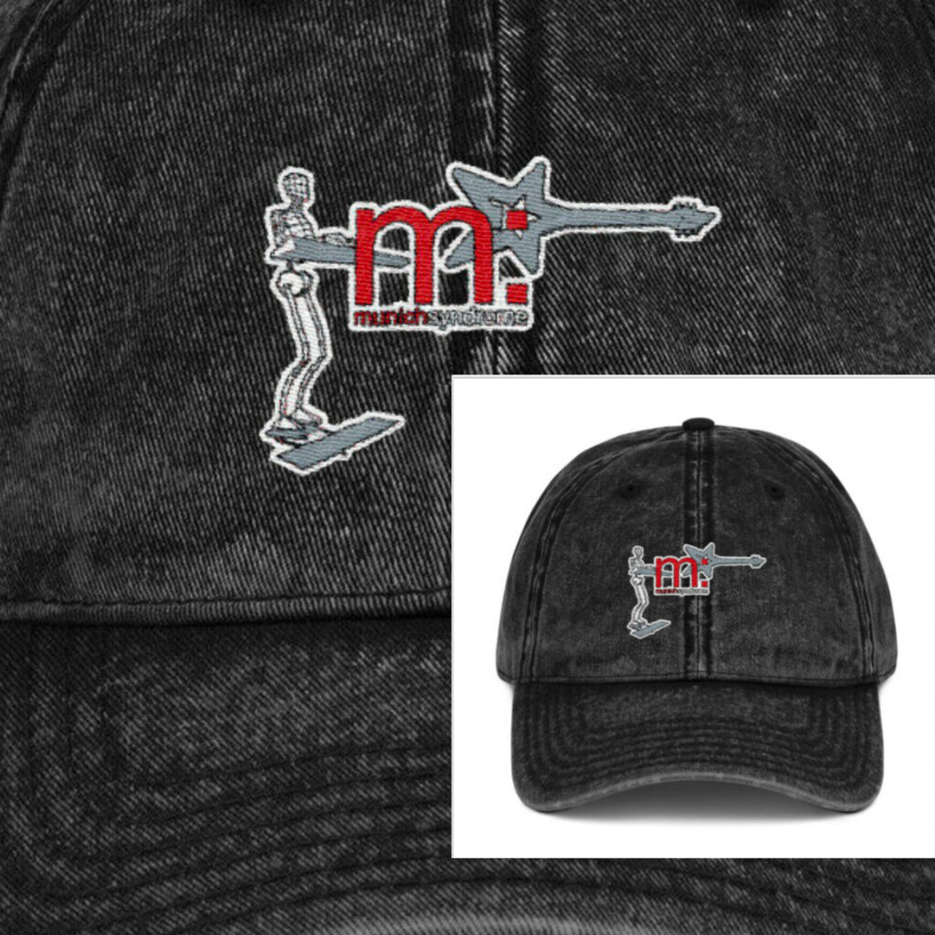 Munich Syndrome Vintage Cotton Twill Cap, available now from the Munich Syndrome Store on eBay!