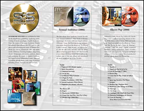 Syndrome Sounds Brochure