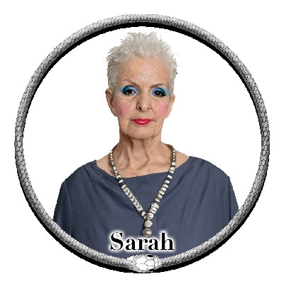 Sarah - The 80-something retired social worker who is still VERY SOCIAL.