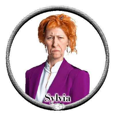 Sylvia - After an early retirement, she is Rebecca’s strongest supporter on the Board, who never really left the 80’s.