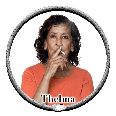 Thelma - One of the earliest residents of Thornwillow Heights, she sees everyone and everything and knows what's going to happen, often before it actually does.