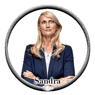 Sandra - A latecomer to Thornwillow Heights, who moves in just as things in the association are about to change.